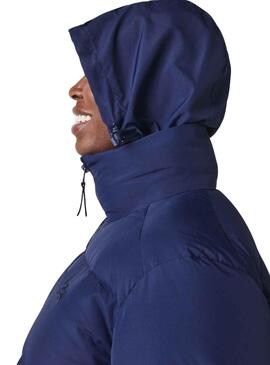 Jacke Lacoste Daunenjacke für Damen Marineblau