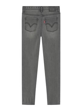 Jeans Levis 720 High Anstieg Mädchen Grau