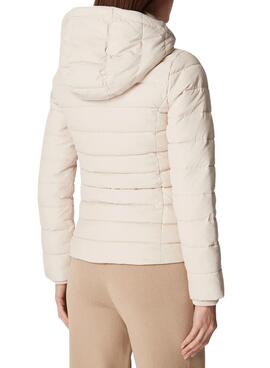 Jacke Tommy Jeans Basic Beige für Damen