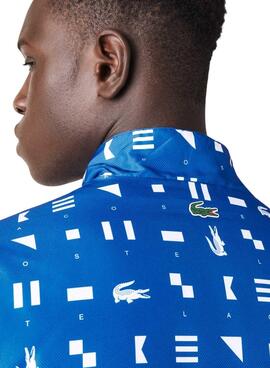 Jacke Lacoste Sport Umschaltbar Marineblau Herren
