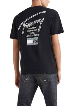 T-Shirt Tommy Jeans Klassischer Schnitt für Herren