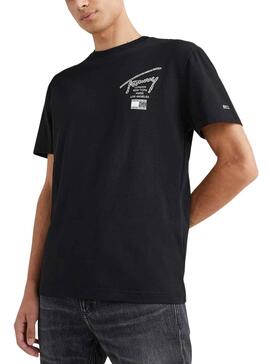 T-Shirt Tommy Jeans Klassischer Schnitt für Herren
