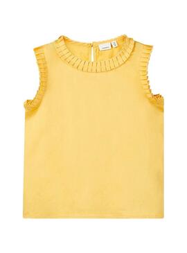 Bluse Name It Fiba Yellow Für Mädchen