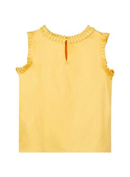 Bluse Name It Fiba Yellow Für Mädchen