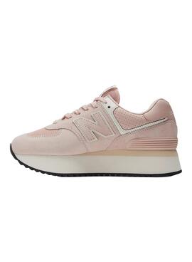 Sneakers New Balance 574 Rosa für Damen