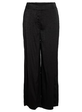 Hose Vila Vimiel Wide Schwarz für Damen