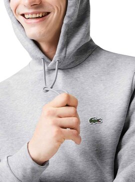 Sweatshirt Lacoste SH9623 Grau für Herren