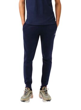 Hose Lacoste Jogger Basic Blau für Herren