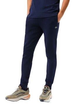 Hose Lacoste Jogger Basic Blau für Herren