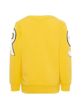 Sweatshirt Name It Dunkelgelb Junge