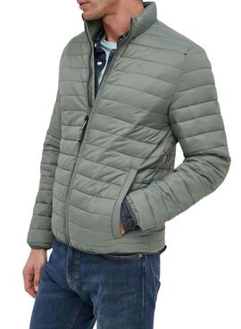 Jacke Pepe Jeans Connel Solid verde für Herren