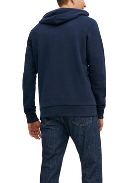 Sweatshirt Jack & Jones Maxi Logo Marineblau Herren