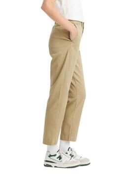 Hose Levis Chino Beige für Damen