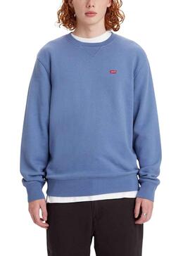 Sweatshirt Levis New Original Blau für Herren