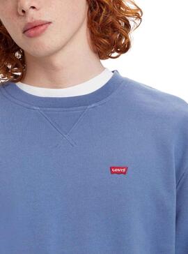 Sweatshirt Levis New Original Blau für Herren
