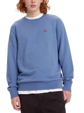 Sweatshirt Levis New Original Blau für Herren