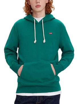 Sweatshirt Levis Hoodie Grün für Herren