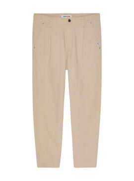 Hose Chino Tommy Jeans Bax Beige für Herren