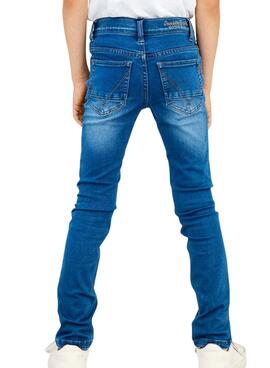 Hose Jeans Name It Theo Blau für Junge