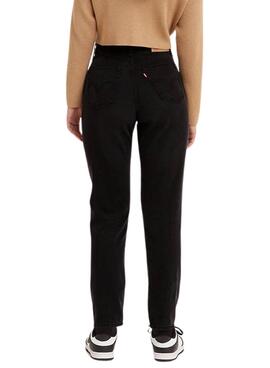 Jeans Levis High Taillenmutter Schwarz Damen