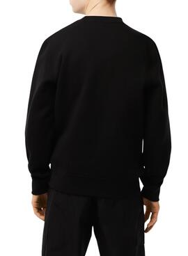 Sweatshirt Lacoste Streetwear Schwarz für Herren