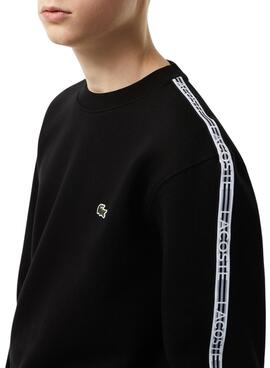 Sweatshirt Lacoste Streetwear Schwarz für Herren