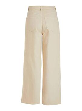 Hose Vila Freya Beige für Damen