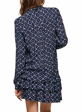 Blusa Pepe Jeans Erin Marineblau für Damen