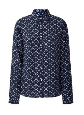 Blusa Pepe Jeans Erin Marineblau für Damen