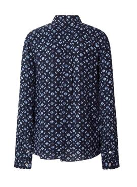 Blusa Pepe Jeans Erin Marineblau für Damen