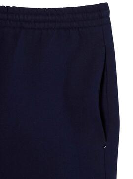 Bermudas Lacoste Jogger Basic Marineblau für Herren