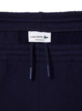 Bermudas Lacoste Jogger Basic Marineblau für Herren