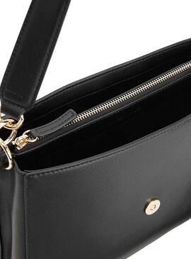 Handtasche Tommy Hilfiger Life Schulter Schwarz