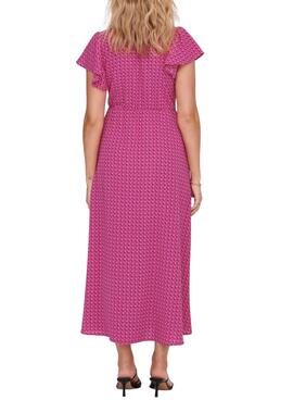 Kleid Only Noami Rosa für Damen