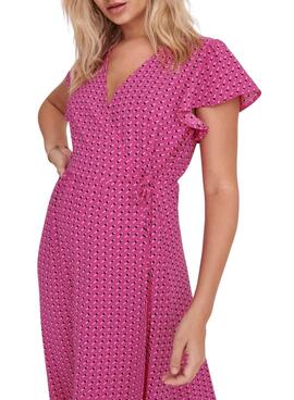 Kleid Only Noami Rosa für Damen