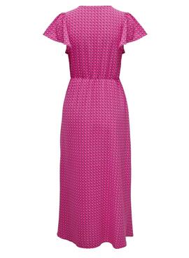 Kleid Only Noami Rosa für Damen