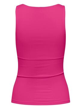 Top Only Lea Basic Rosa für Damen