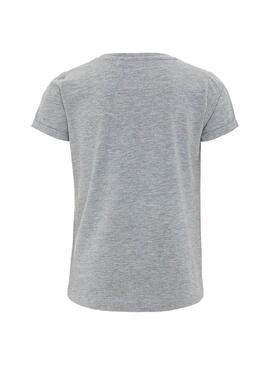 T-Shirt Name It Vixi Grau Für Mädchen