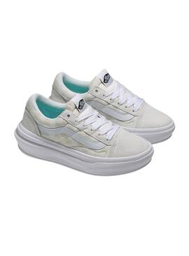 Sneakers Vans Old Skool Overt Weiss Damen
