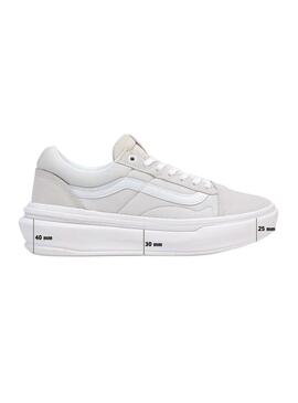 Sneakers Vans Old Skool Overt Weiss Damen