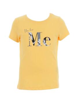 T-Shirt Name It Fia Yellow Mädchen