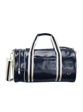 Handtasche Fred Perry Classic Barrel Azul
