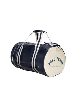 Handtasche Fred Perry Classic Barrel Azul