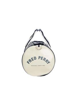 Handtasche Fred Perry Classic Barrel Azul