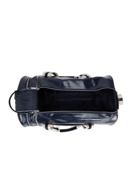 Handtasche Fred Perry Classic Barrel Azul