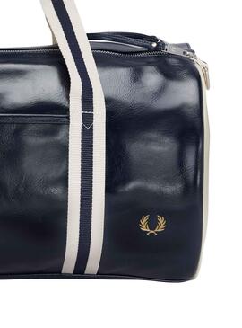 Handtasche Fred Perry Classic Barrel Azul