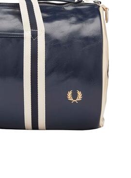 Handtasche Fred Perry Classic Barrel Azul
