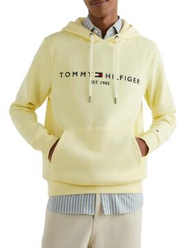 Sweatshirt Tommy Hilfiger Logo Hoody Gelb Herren