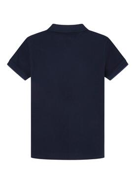 Polo Pepe Jeans Thor Marineblau für Junge