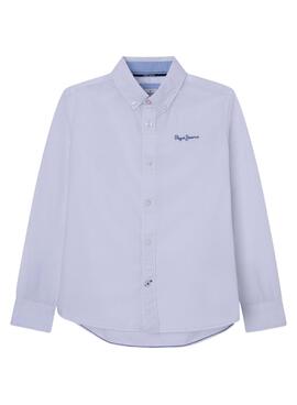 Hemd Pepe Jeans Maldon Weiss für Junge